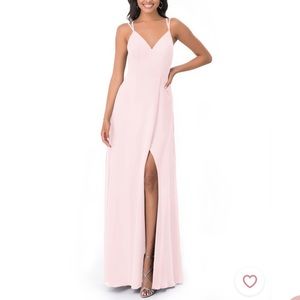 AZAZIE \\ Anna Blushing Pink Dress